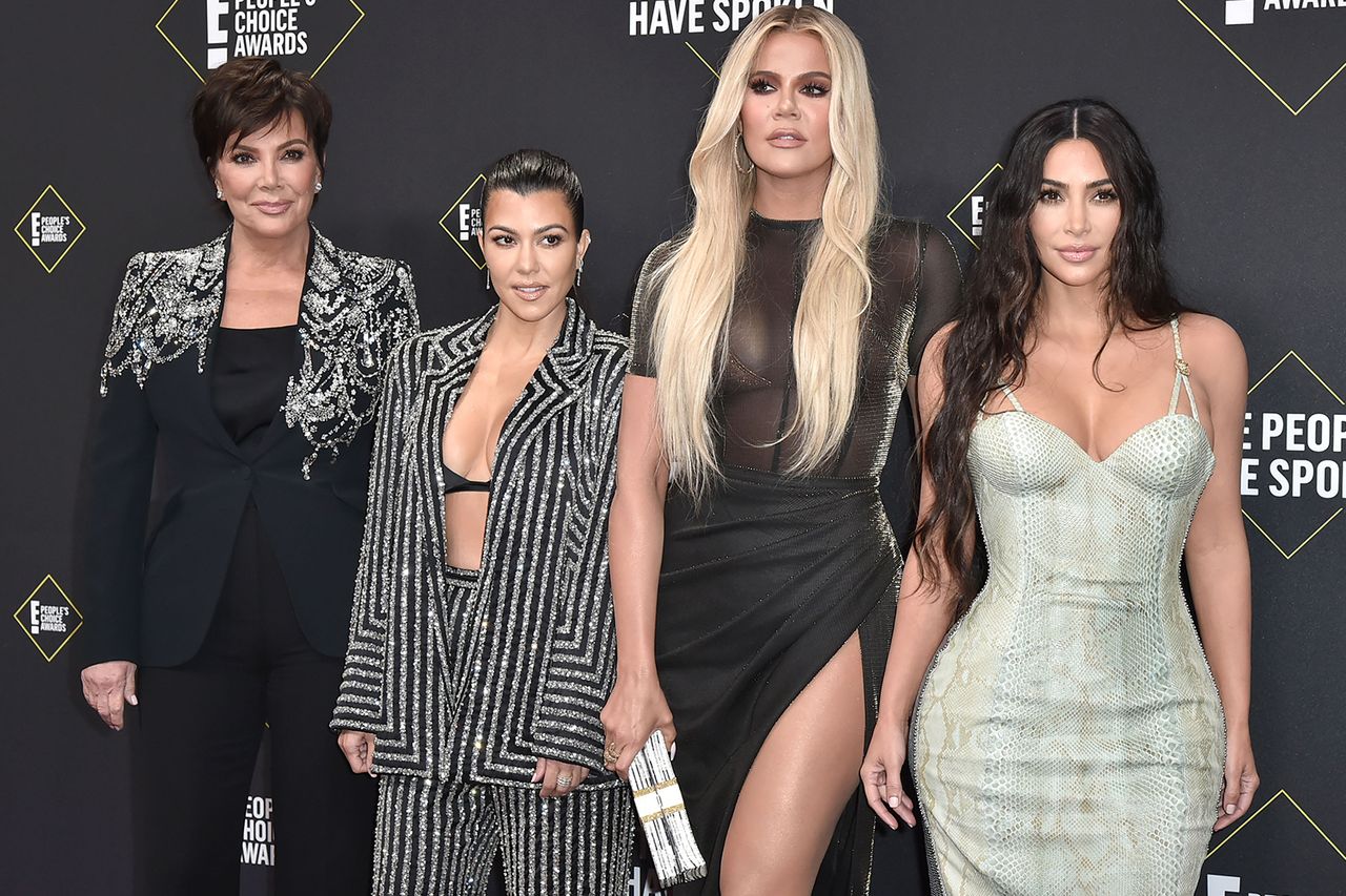 (From left to right): Kris Jenner, Kourtney Kardashian, Khloé Kardashian and Kim Kardashian in November 2019.Credit: David Crotty/Patrick McMullan via Getty