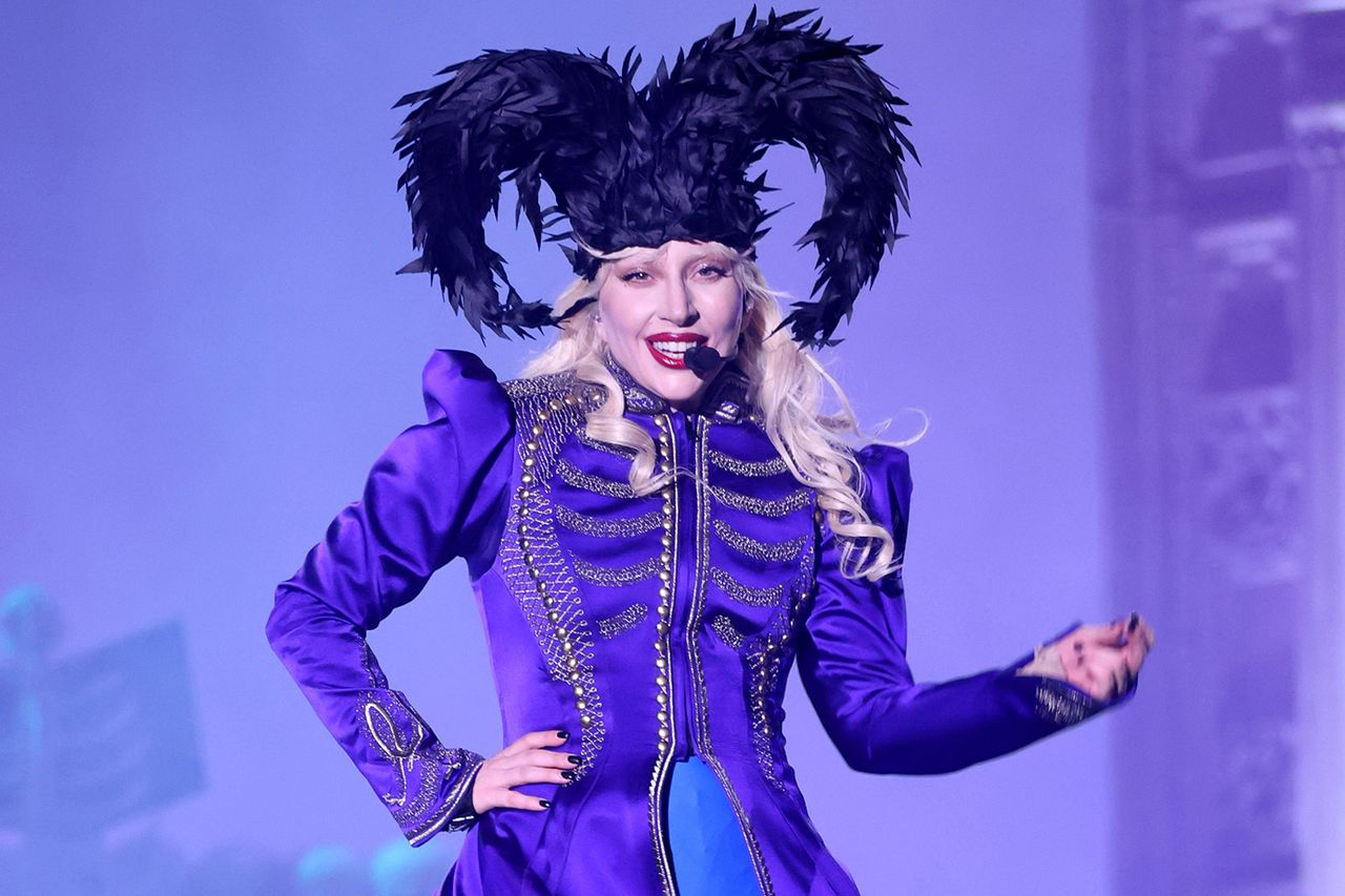 Lady Gaga performs at GNP Seguros Stadium on April 26, 2025.Credit: Kevin Mazur/WireImage