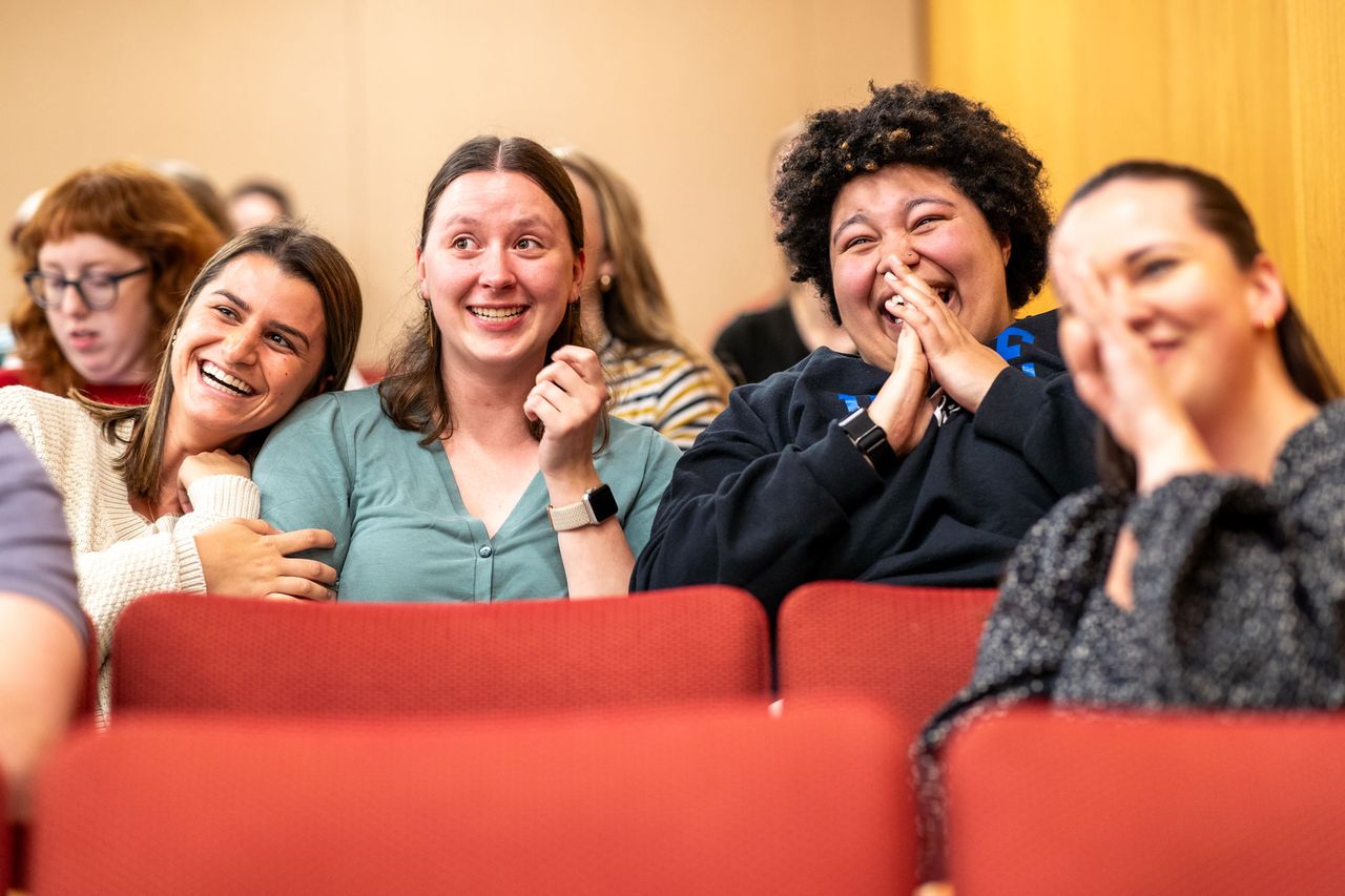Law school grads being surprised with $10K gift each before graduation thanks to anon donors Students at Indiana University’s Maurer School of Law react to their surprise monetary giftsCredit: James Boyd/Indiana University Maurer School of Law