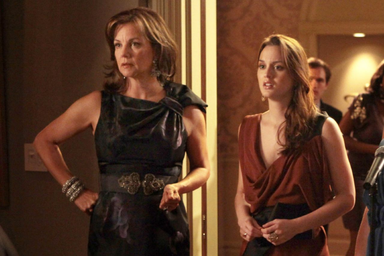 Margaret Colin; Leighton Meester in 'Gossip Girl.'Credit: Giovanni Rufino/The CW