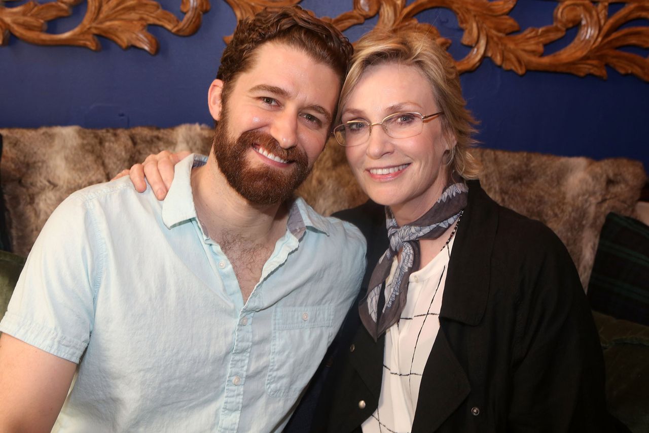 Matthew Morrison and Jane Lynch in 2015Credit: Bruce Glikas/FilmMagic