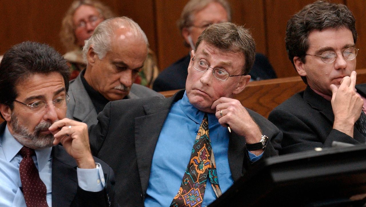 Michael Peterson at his 2003 trialCredit: AP Photo/Chuck Liddy