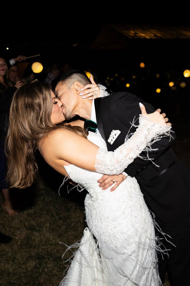 Lauren Berlingeri and Christopher NguyenCredit: Leah Gunn