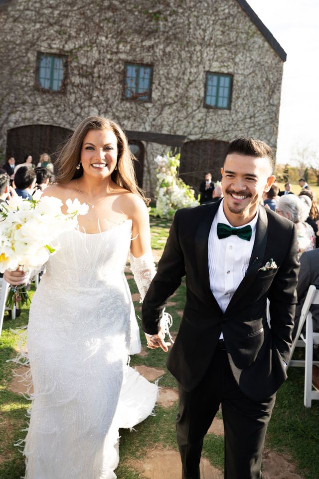 Lauren Berlingeri and Christopher NguyenCredit: Leah Gunn