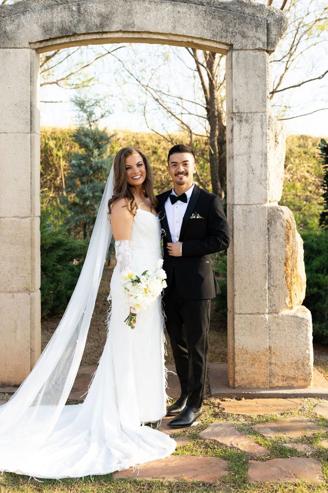 Lauren Berlingeri and Christopher NguyenCredit: Leah Gunn