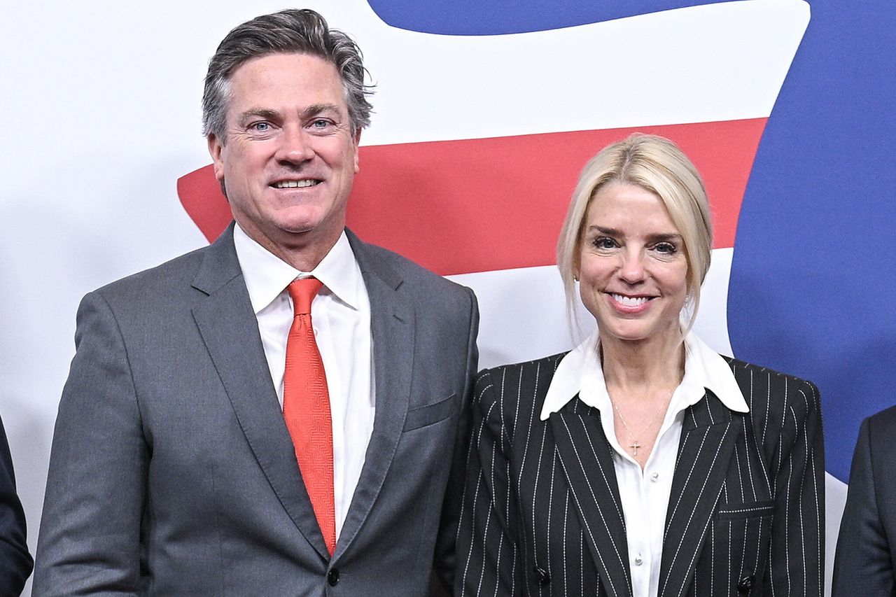 Pam Bondi and John Wakefield on June 3, 2025 in Warsaw, PolandCredit: MARCIN OBARA/EPA-EFE/Shutterstock
