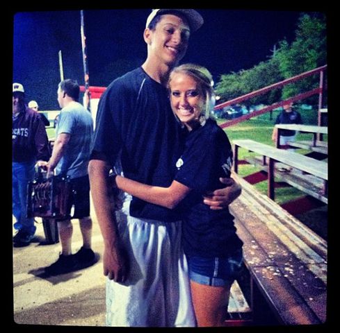 Patrick Mahomes and Brittany Mahomes in a throwback photo shared in November 2014Credit: Brittany Mahomes/Instagram