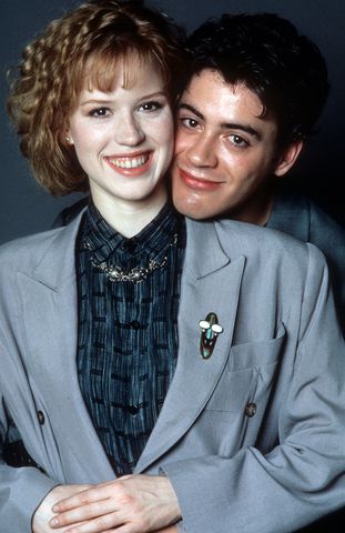 A young Robert Downey Jr. with Molly Ringwald in 1987Credit: 20th Century-Fox/Getty