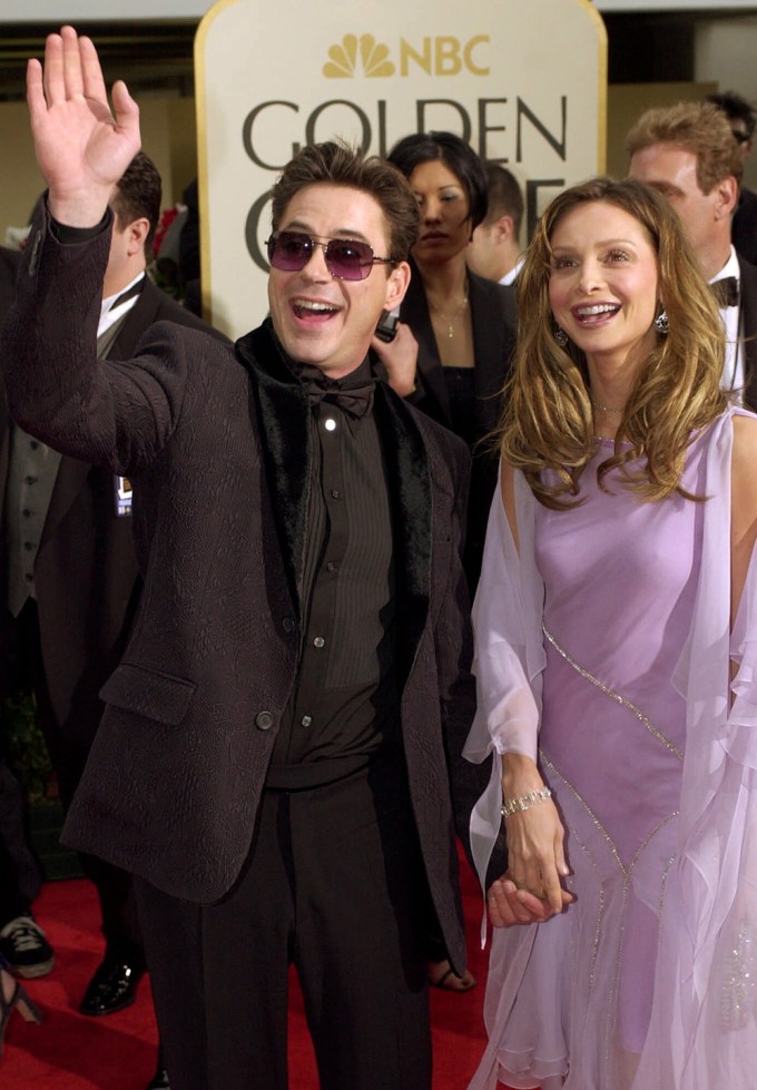 Robert Downey Jr. & Calista Flockhart