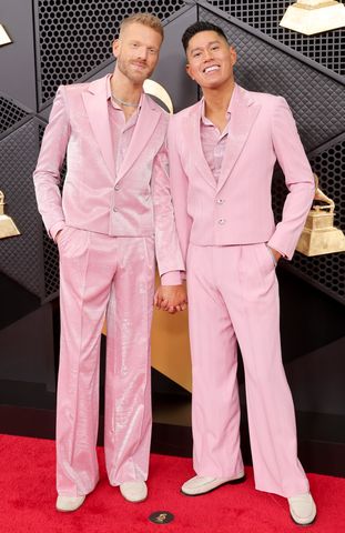 Scott Hoying and Mark Hoying attend the 68th GRAMMY Awards at Crypto.com Arena on February 01, 2026 in Los Angeles, California. Scott Hoying and Mark Hoying at the Grammy Awards on Feb. 1, 2026Credit: Brianna Bryson/WireImage