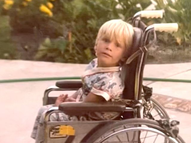 Man with Cerebral Palsy Was Told He Didn’t Belong in School, Now, 57, and a Dad, He’s Inspiring Millions (Exclusive) Steve Wampler as a kidCredit: Steve Wampler