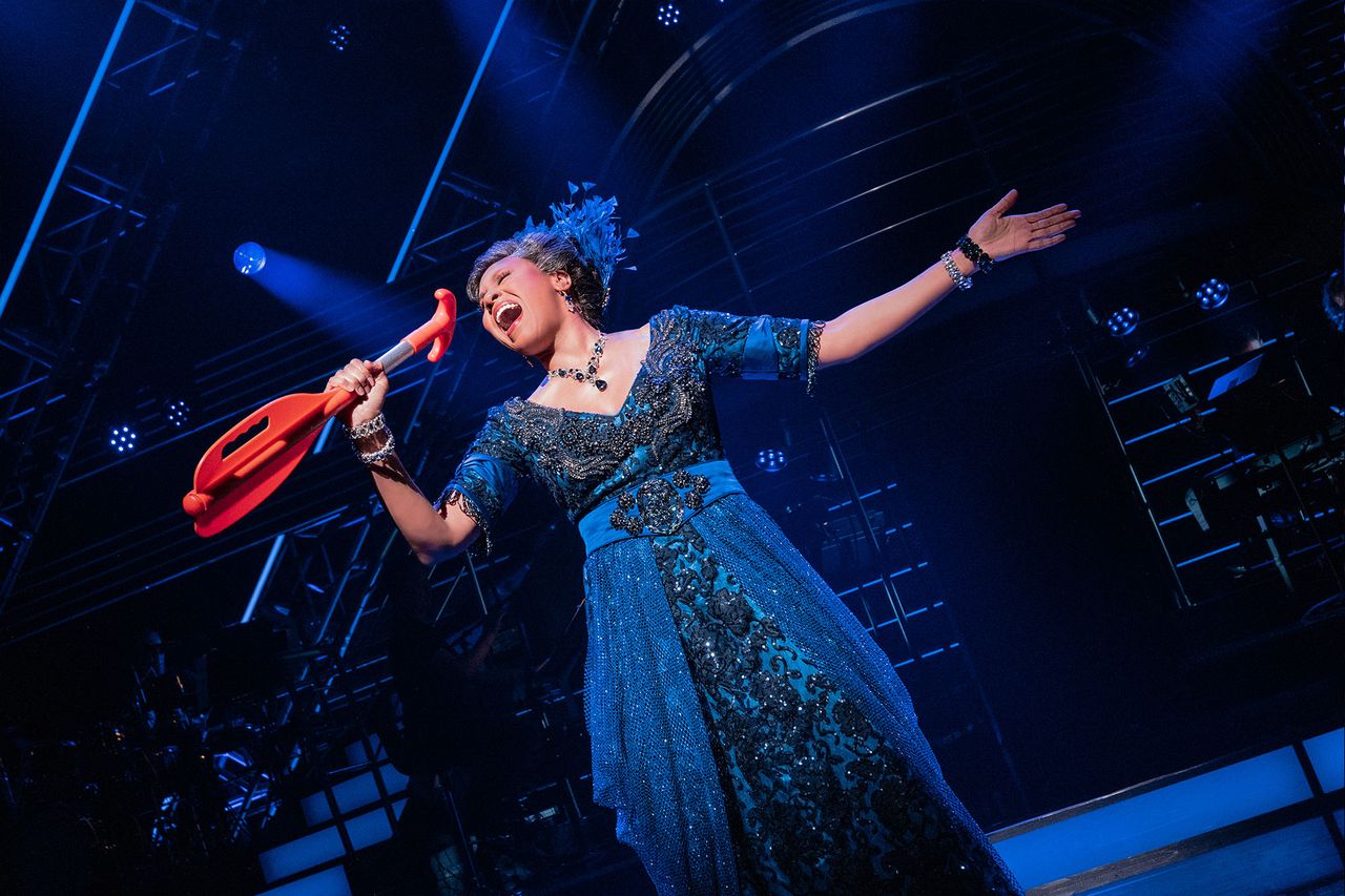 Deborah Cox in 'Titanique' on BroadwayCredit: Evan Zimmerman for MurphyMade