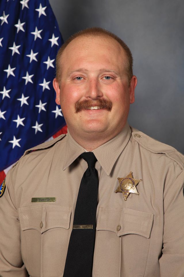 Police Kill Man With SWAT Vehicle After He Fatally Shot Deputy Tulare County Sheriff's Deputy Randy HoppertCredit: Tulare County Sheriff's Office/Facebook