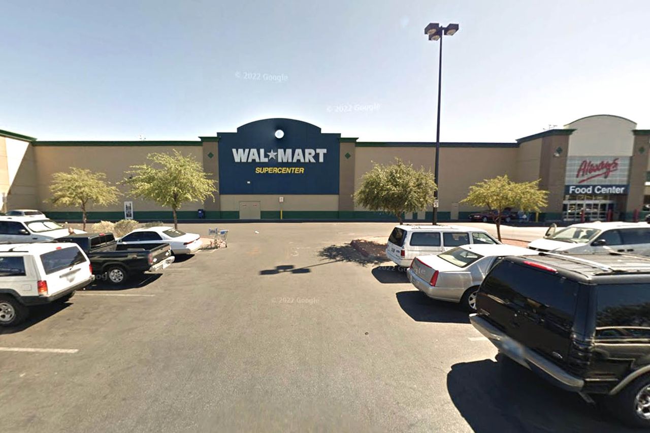 Walmart Supercenter at 4505 W. Charleston Blvd in Las VegasCredit: Google Maps