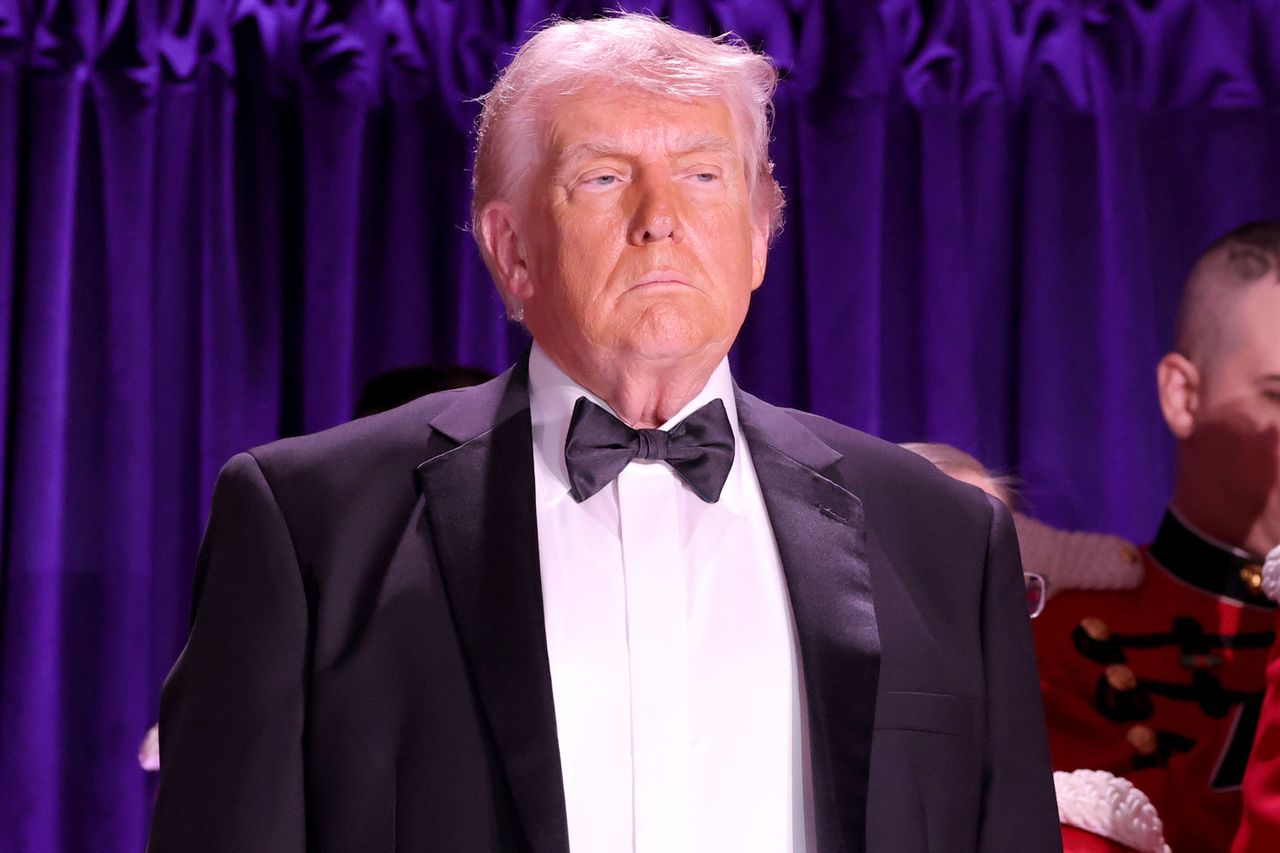President Donald Trump at the White House Correspondents Dinner on April 25, 2026Credit: Kevin Mazur/Getty