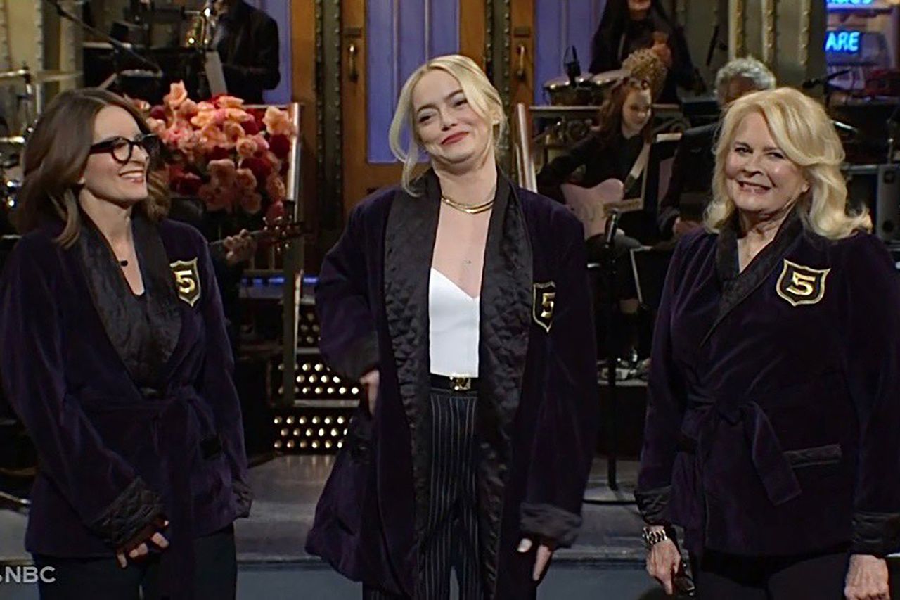 Emma Stone on SNLCredit: NBC