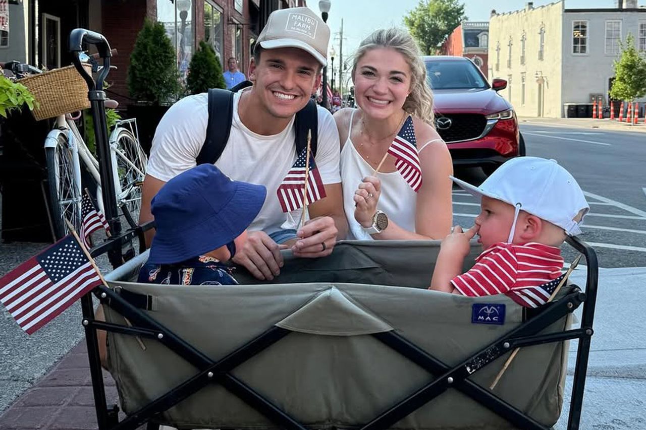 Matt Howard, Abby Howard Matt and Abby Howard with their sonsCredit: Abby Howard/Instagram