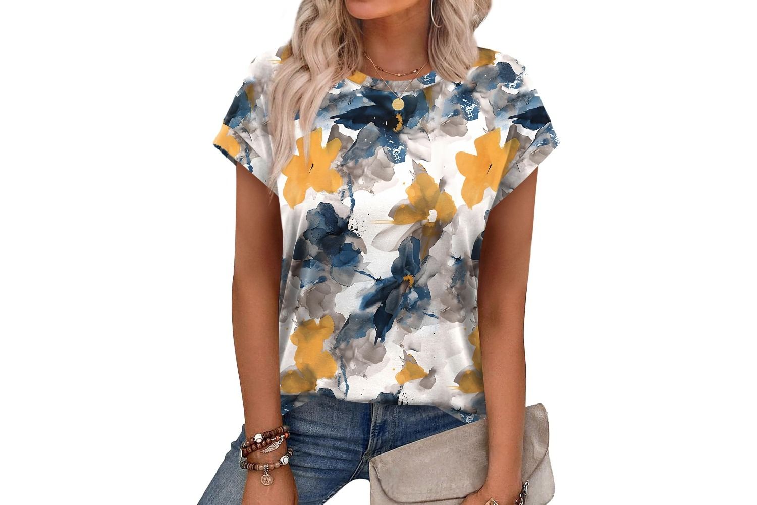 Alaroo Short Sleeve Shirt Blouse
