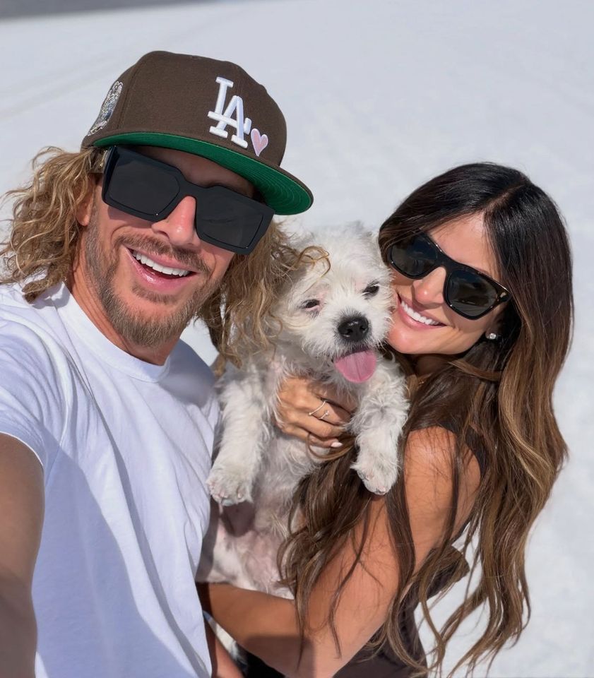 Brandt Andersen and Alison Victoria.Credit: Alison Victoria/Instagram