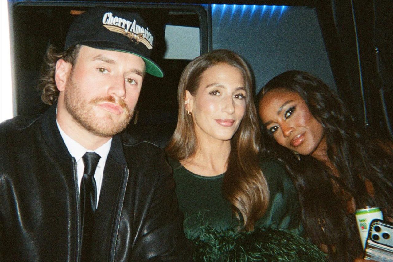 Amanda Batula, West Wilson and Ciara Miller in March 2026.Credit: West Wilson/Instagram