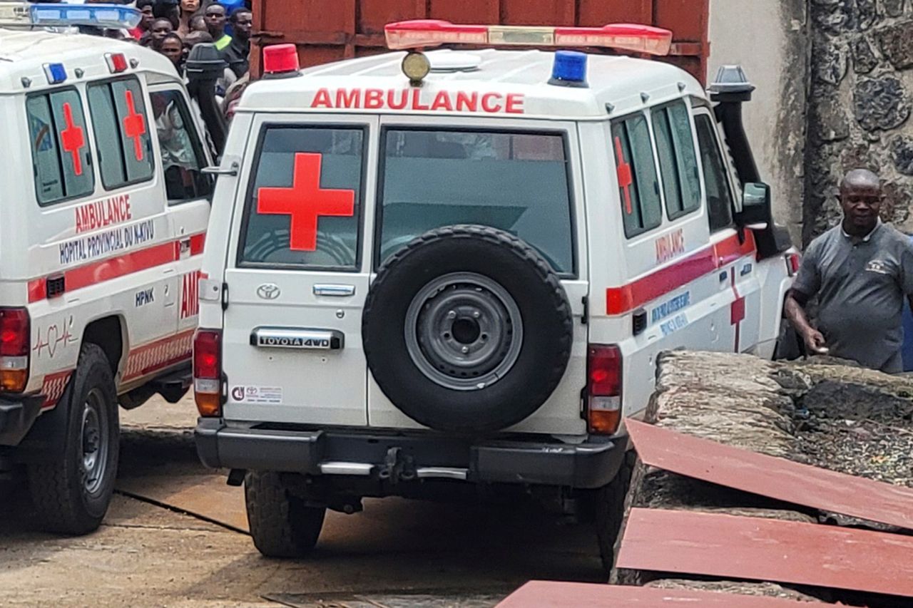 Rescuers work at a port after a ferry sank on Lake Kivu in the eastern Democratic Republic of the Congo DRC, Oct. 3, 202 Authorities respond after a ferry sank on Lake Kivu in October 2024Credit: Zanem Nety Zaidi/Xinhua via Getty