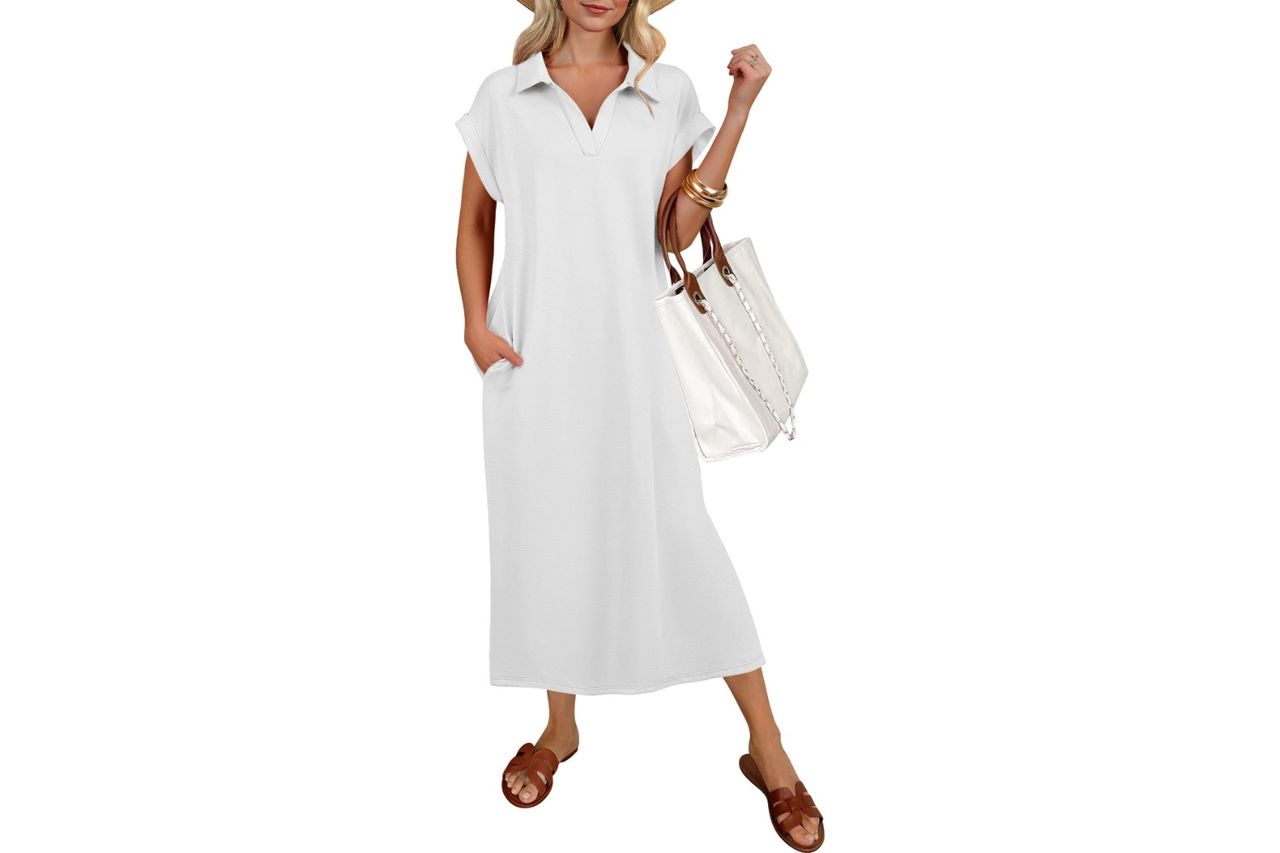 ANRABESS Summer Casual Midi Dresses Credit: Amazon