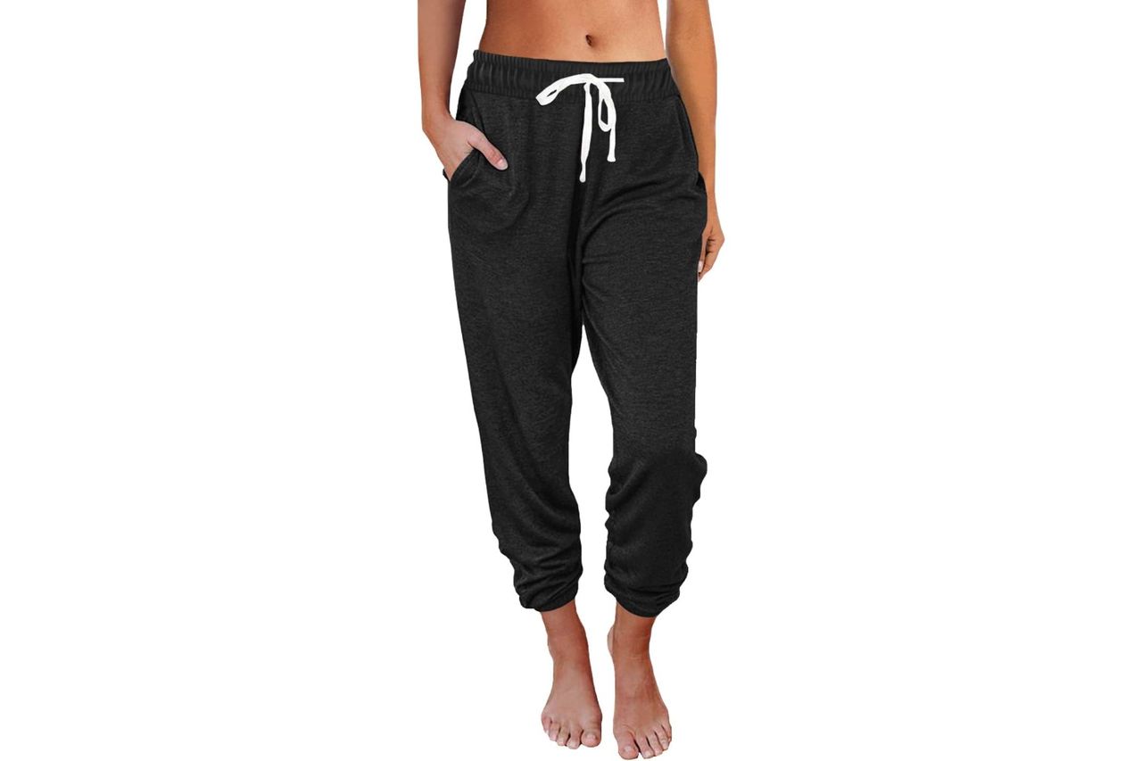 Automet Sweatpants Women With Pockets Lounge Pajama Travel Pants Credit: Amazon