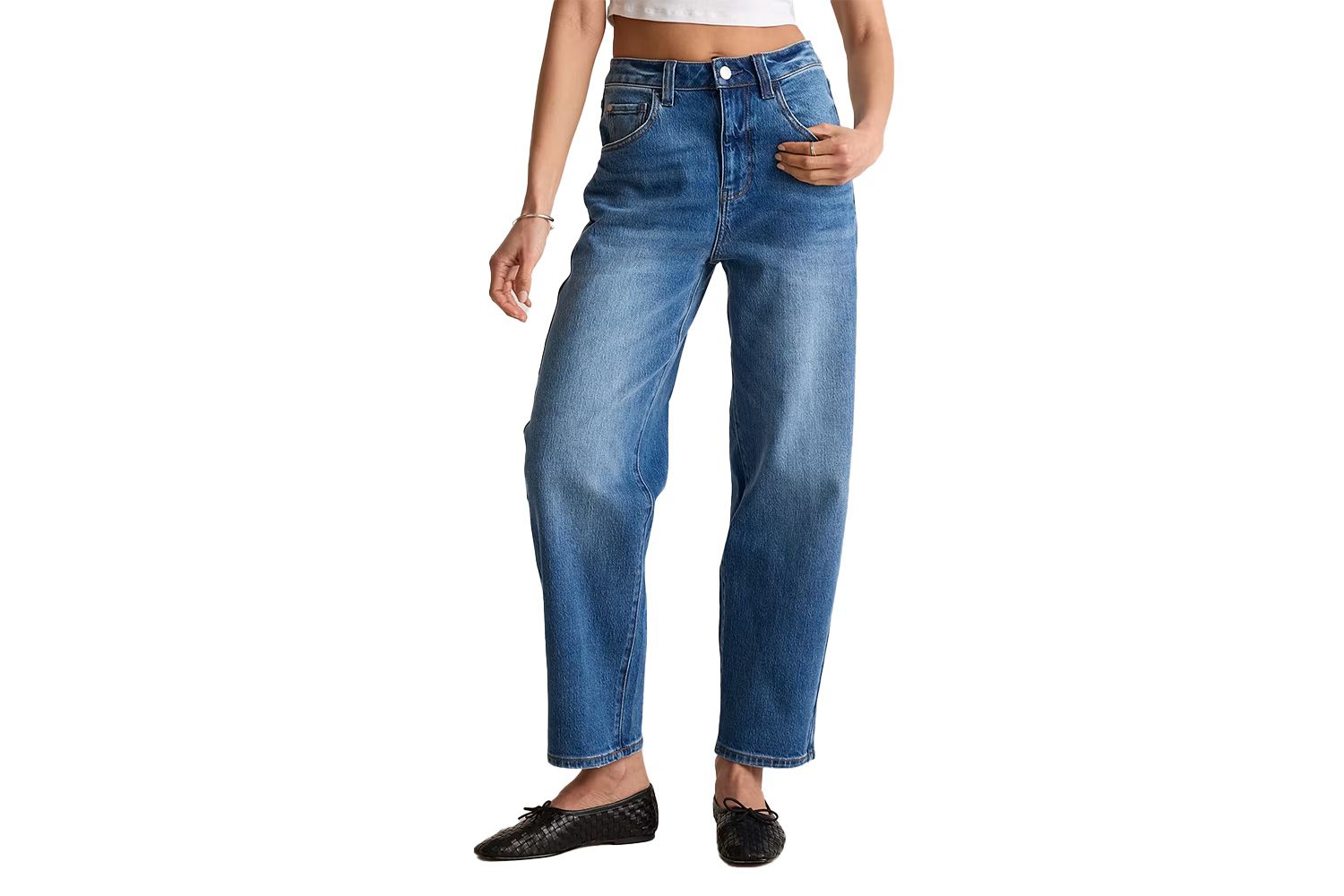 Bella Stretch Barrel Jeans