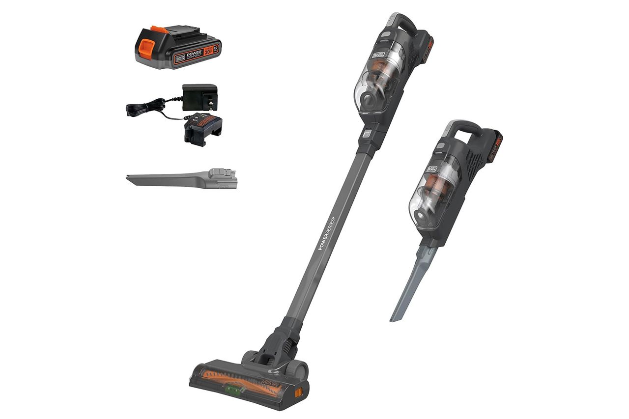 BLACK+DECKER POWERSERIES 20V MAX Cordless Stick Vacuum Cleaner Credit: Amazon