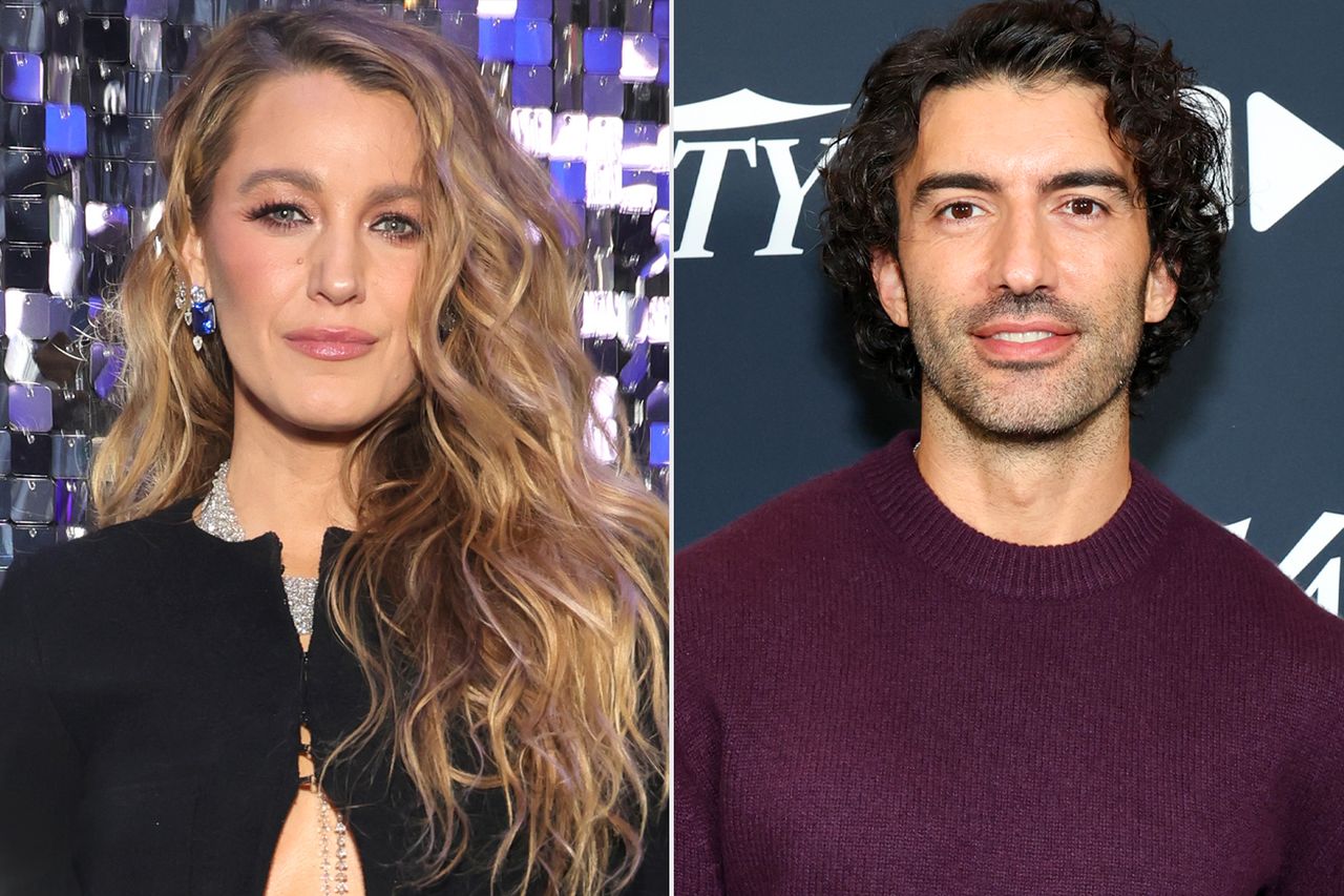 Blake Lively on Nov. 30, 2023 in London, England; Justin Baldoni on Dec. 4, 2024 in Los Angeles, Calif. Blake Lively, Justin Baldoni.Credit: Kevin Mazur/WireImage; Araya Doheny/Variety via Getty