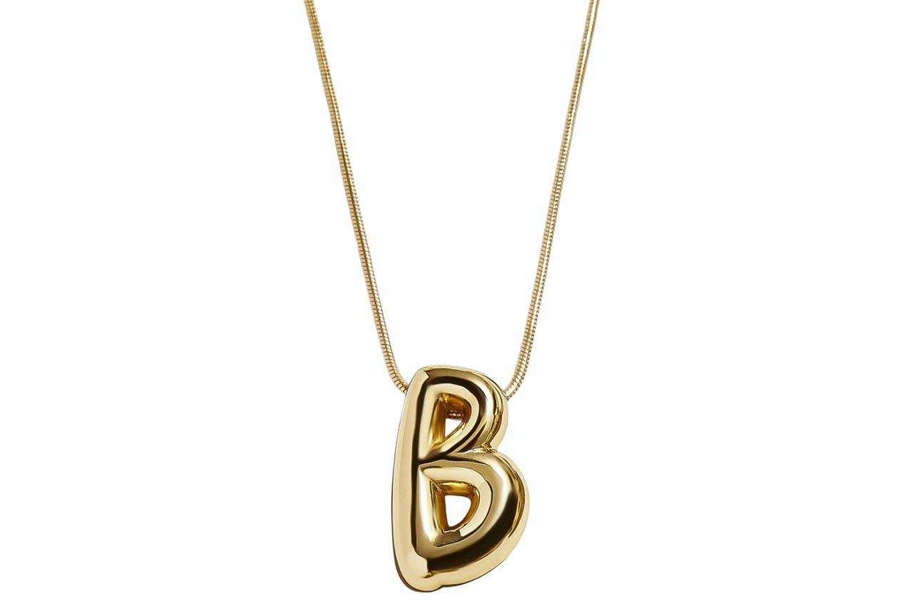 Bubble Initial Necklace Credit: Baublebar