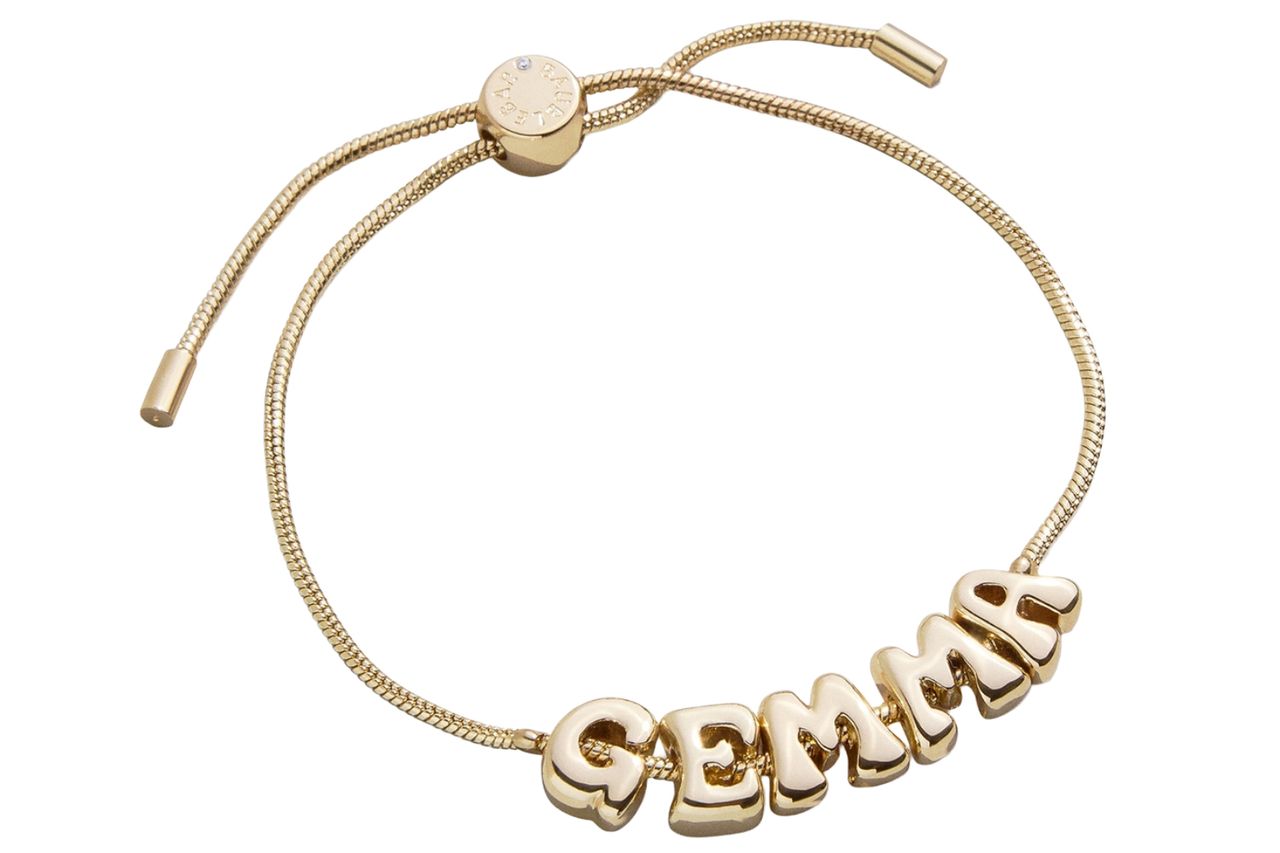 Bubble Slider Custom Bracelet - Bubble Single Strand Credit: Baublebar