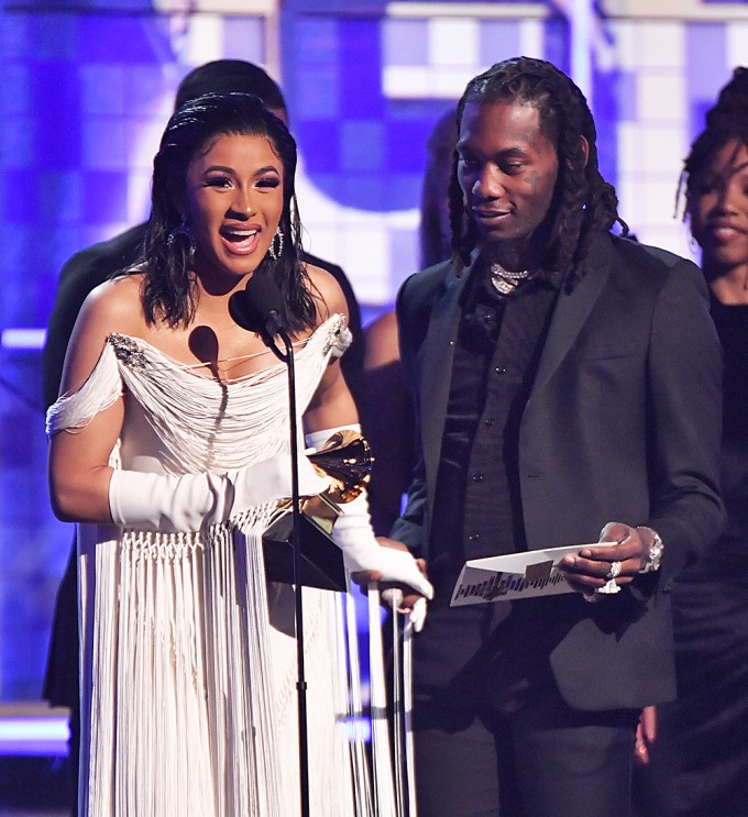 Cardi B & Offset At The 2019 Grammys