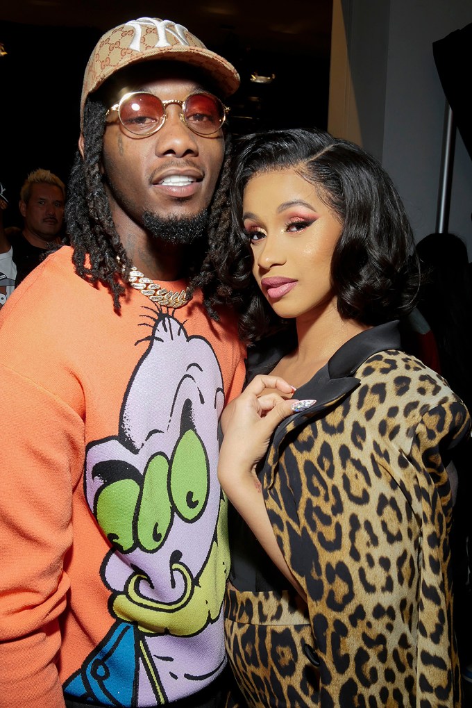 Cardi B & Offset During NYFW