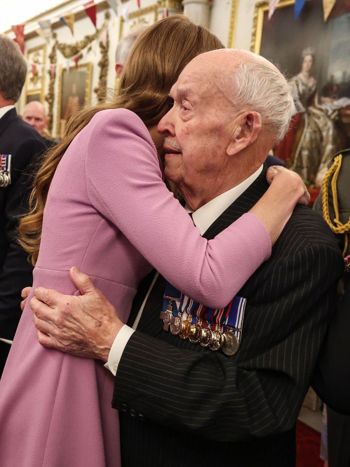 Kate Middleton attends a reception at Buckingham Palace to celebrate the 100th anniversary of the birth of Queen Elizabeth on April 21, 2026.Credit: Andrew Parsons / Kensington Palace