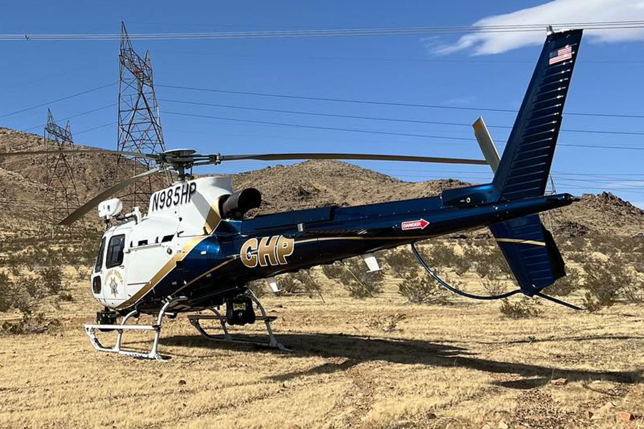 A photo of a California Highway Patrol helicopterCredit: CHP - Inland Division Air Operations Facebook
