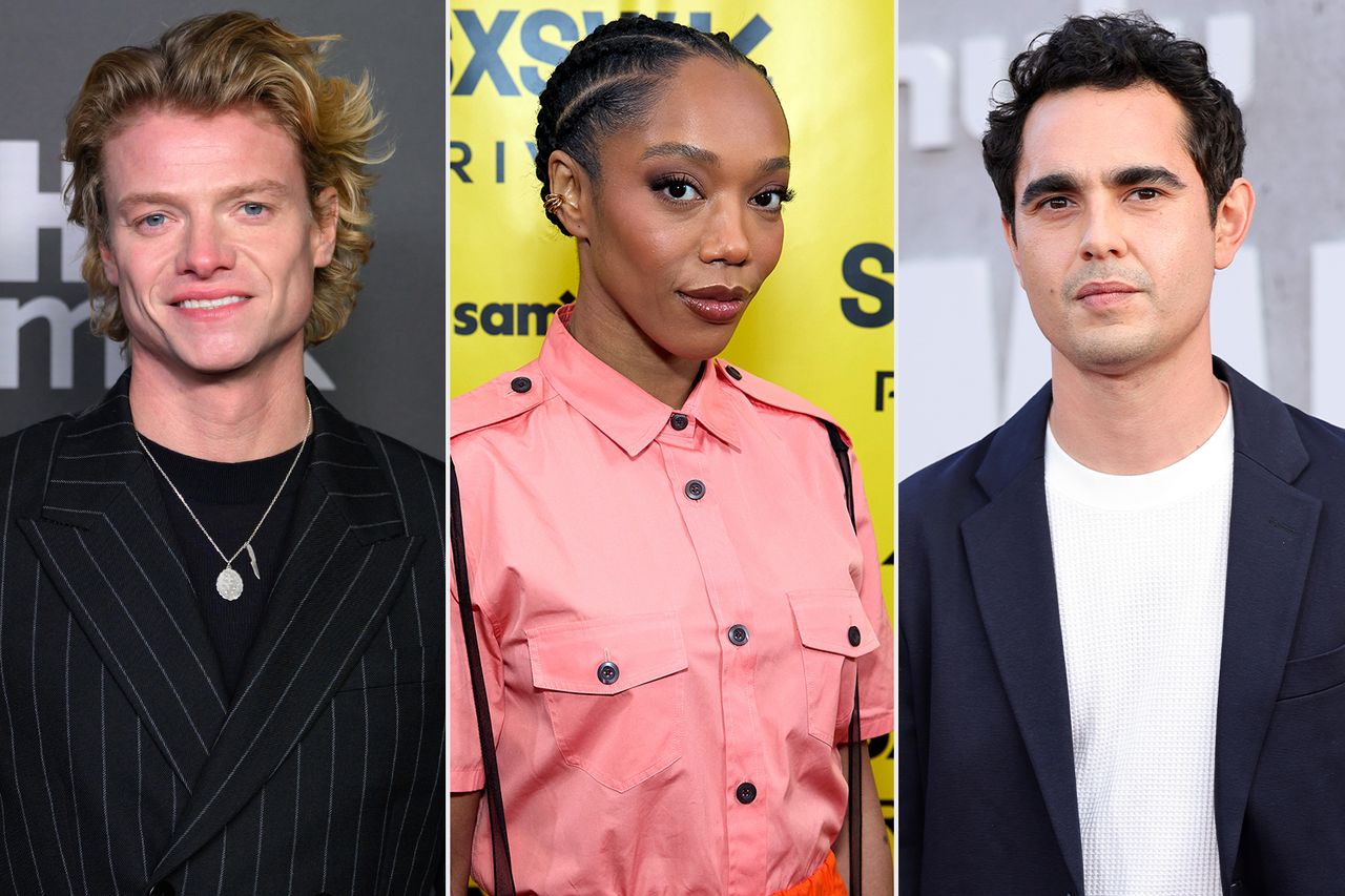 Tom Rhys Harries on March 25, 2026 in London, England; Naomi Ackie on March 13, 2026 in Austin, Texas; Max Minghella on April 02, 2025 in Hollywood, California.Credit: Karwai Tang/WireImage; Mike Jordan/SXSW Conference & Festivals via Getty; Maya Dehlin Spach/FilmMagic