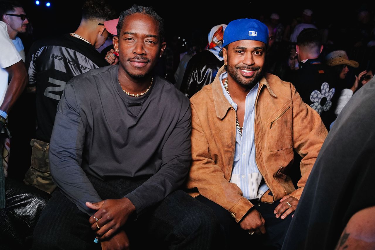 Damson Idris, Big Sean NYLON HOUSE IN THE DESERT, Desert International Horse Park, Thermal, California, United States - 10 Apr 2026 Damson Idris (left) and Big Sean (right).Credit: Marc Patrick/BFA.com/Shutterstock
