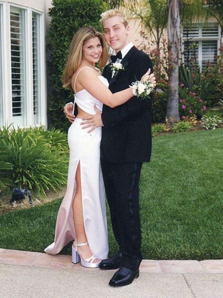 Danielle Fishel and Lance Bass prom photoCredit: Courtesy Lance Bass