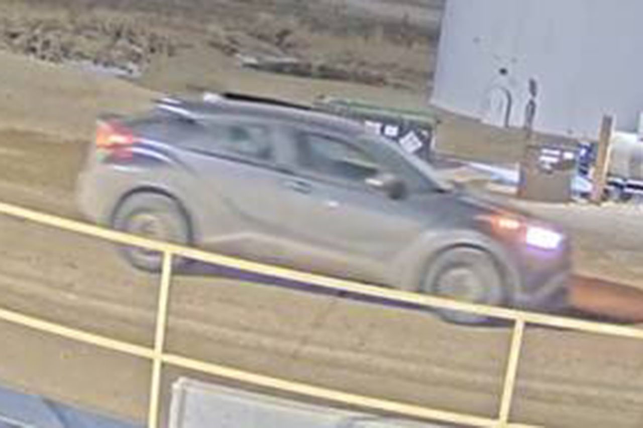 Footage of Diane Cooper driving in her car, which was discovered after she disappearedCredit: Alberta RCMP