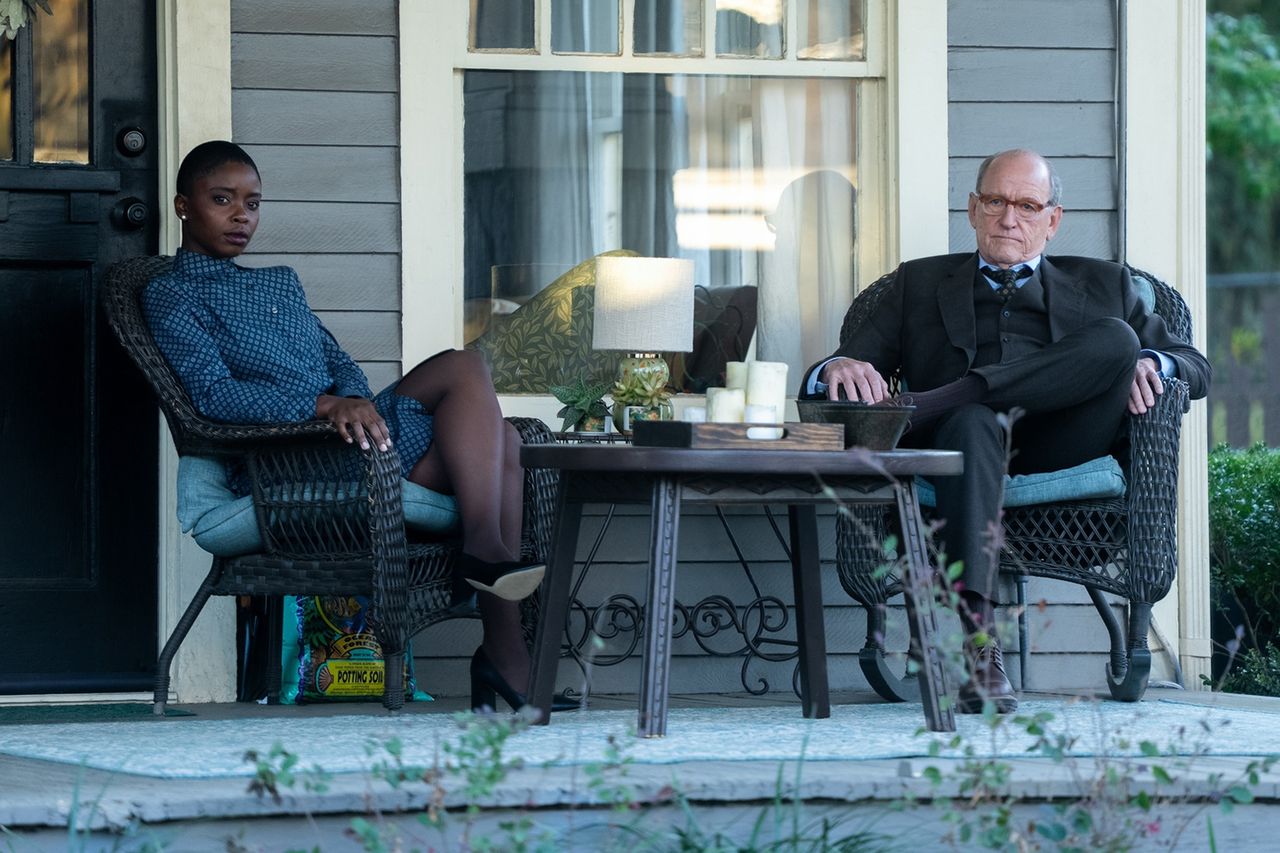 Joy Sunday, Richard Jenkins Joy Sunday and Richard Jenkins in 'DTF St. Louis'Credit: Tina Rowden/HBO