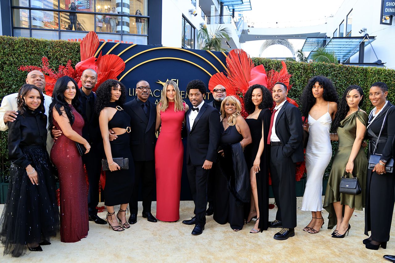 Eddie Murphy and his family at the AFI Life Achievement Award: A Tribute To Eddie Murphy on April 18, 2026Credit: Savion Washington/Getty