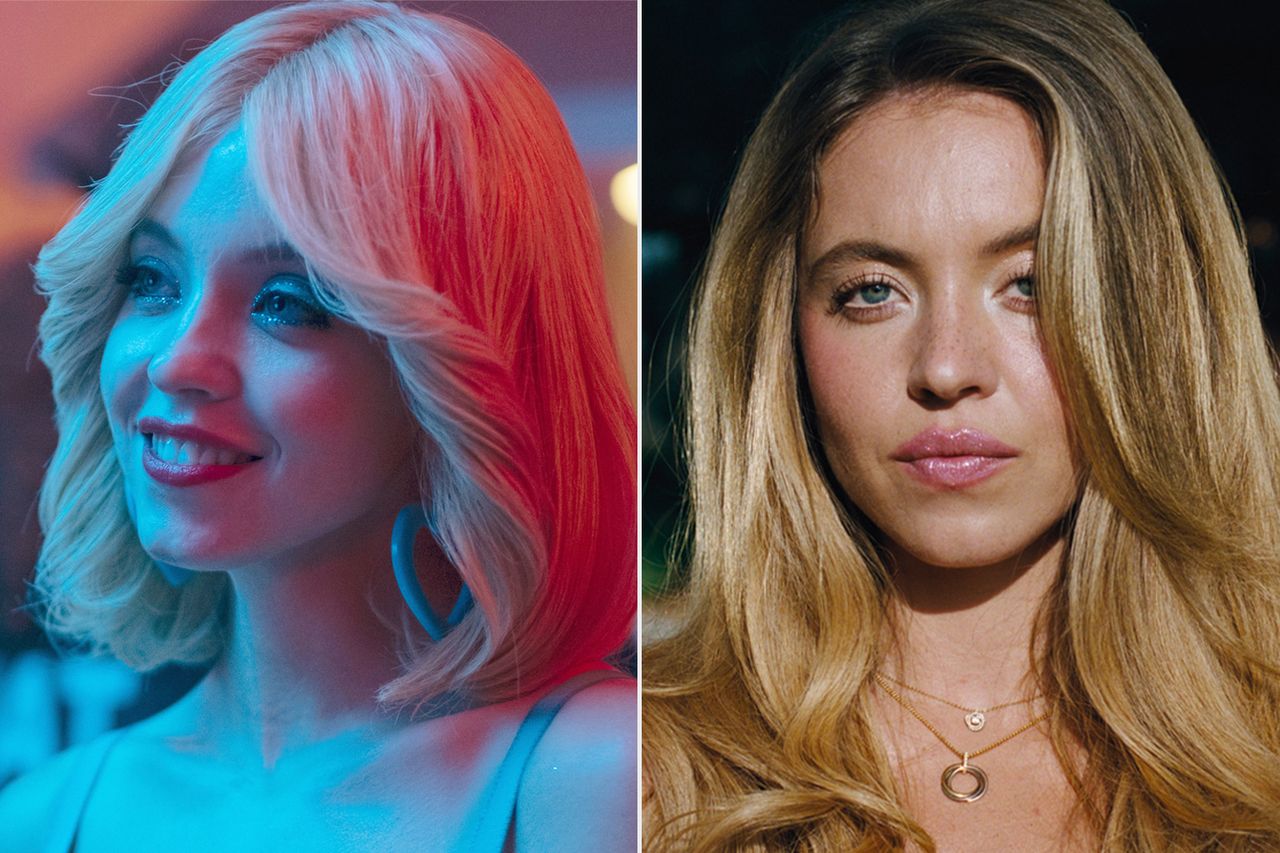 Sydney Sweeney in Euphoria Season 1; Sydney Sweeney in Euphoria Season 3.Credit: Eddy Chen/HBO; Courtesy of HBO