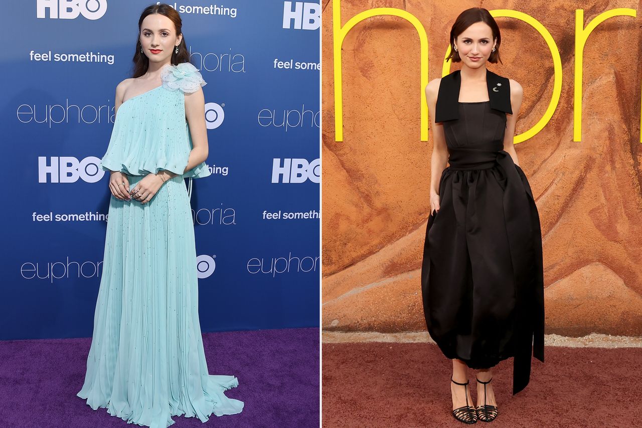 Maude Apatow appears in two different outfits at separate events Maude Apatow in 2019; in 2026Credit: Getty(2)