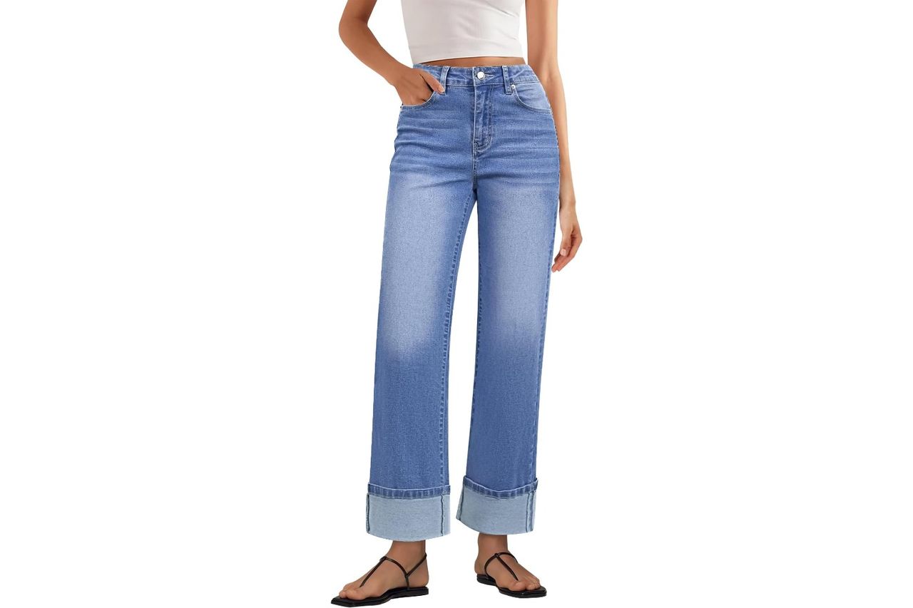GRAPENT Wide Leg Jeans Credit: Amazon