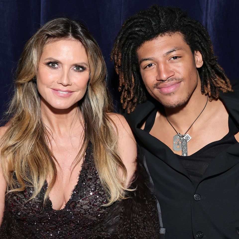 Heidi Klum and Henry SamuelCredit: Emma McIntyre/Getty