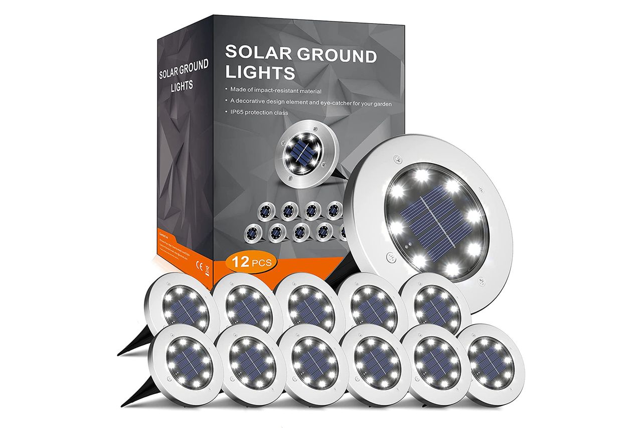 INCX Solar Outdoor Lights Credit: Amazon