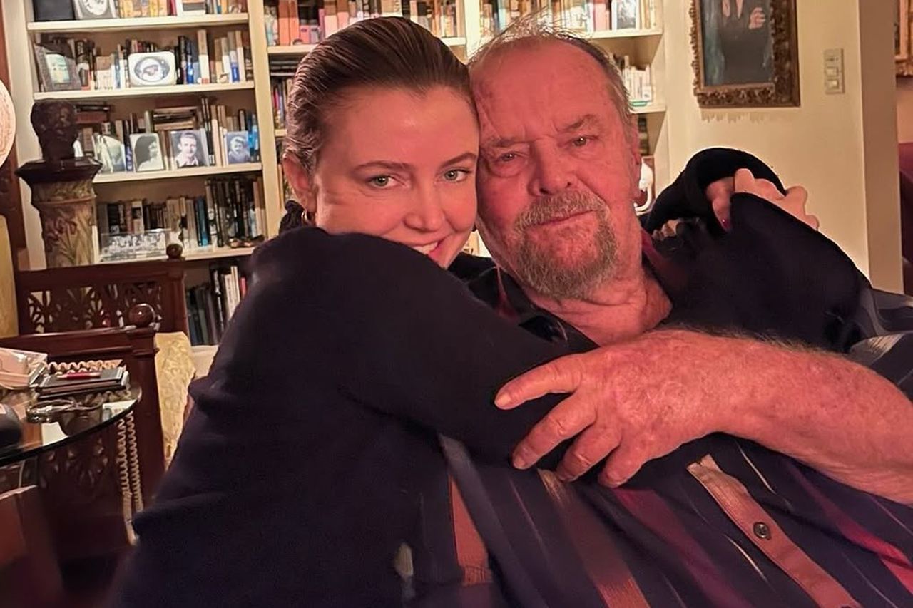 Jack Nicholson and daughter Lorraine, in January 2025 Instagram post.Credit: LORRAINE NICHOLSON/Instagram