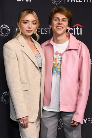 Peyton List and Jacob Bertrand in 2022Credit: Jon Kopaloff/Getty