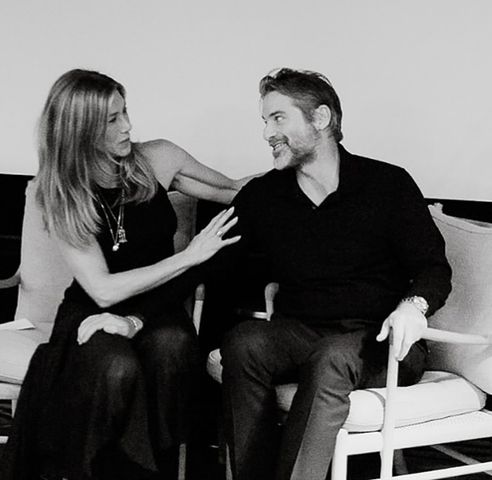 Jennifer Aniston and Jim Curtis Jennifer Aniston and Jim CurtisCredit: Jim Curtis/Instagram